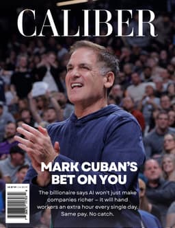 CALIBER Magazine — Mark Cuban cover